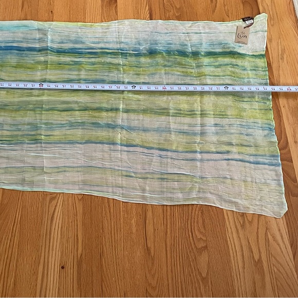NWT Lua 100% Organic Silk Hand -Dyed Scarf - Picture 11 of 15